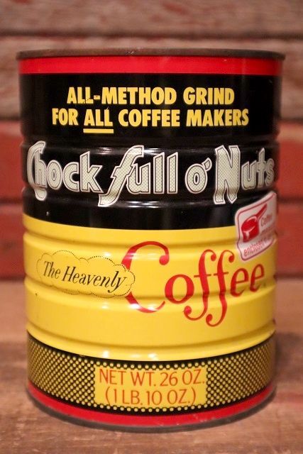 画像1: dp-230724-26 Chock full o' Nuts Coffee / Vintage Tin Can