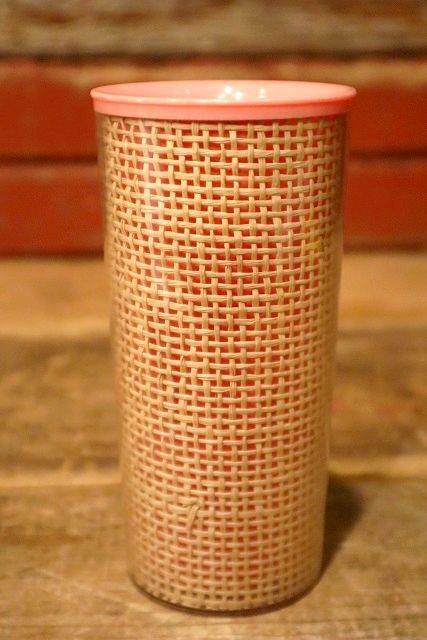 画像1: dp-230301-31 Melmac / 1960's Raffia Ware Tumbler (F)