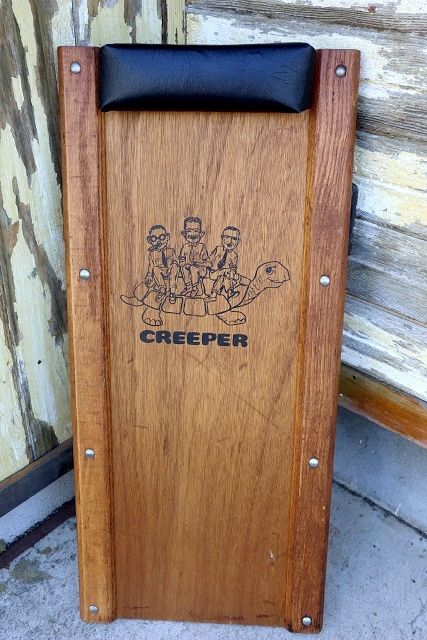 画像1: dp-230724-03 The Pep Boys / 1970's Wood Roller Creeper