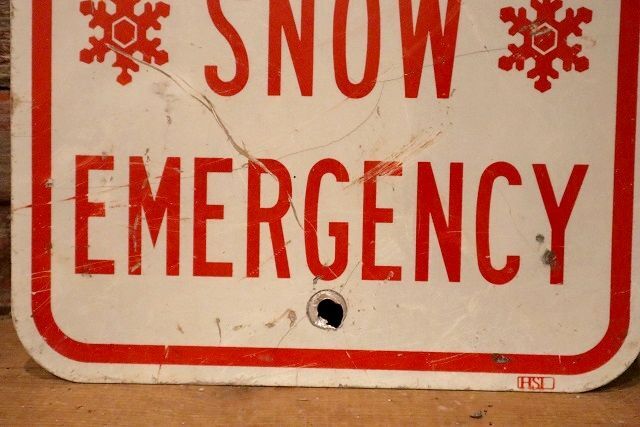 画像4: dp-230901-109 Road Sign / NO PARKING DURING SNOW EMERGENCY