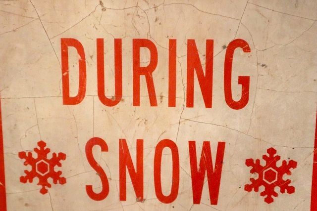画像3: dp-230901-109 Road Sign / NO PARKING DURING SNOW EMERGENCY