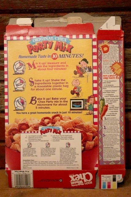 画像4: ct-231101-21 PEANUTS / Chex 1990's Cereal Box (E)