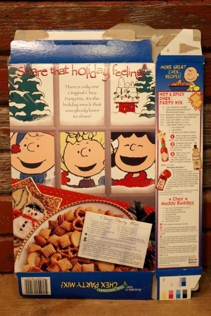 画像4: ct-231101-21 PEANUTS / Chex 1990's Cereal Box (G)