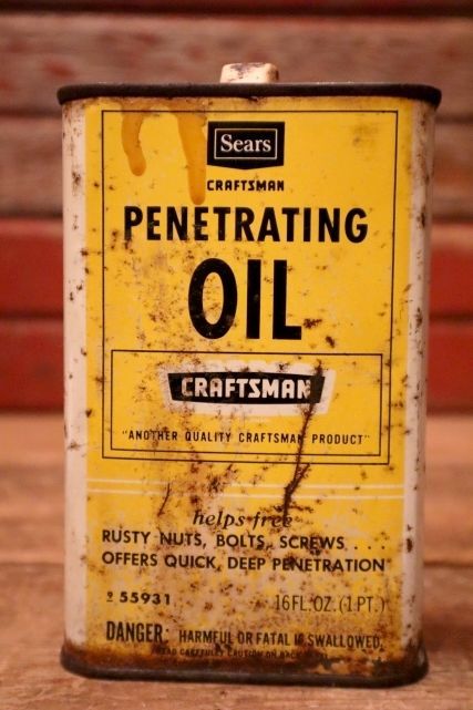 画像1: dp-231016-52 Sears CRAFTSMAN / PENETRATING OIL CAN