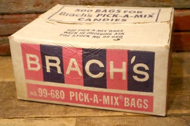 画像1: dp-231211-08 BRACH'S / Vintage Cardboard Box