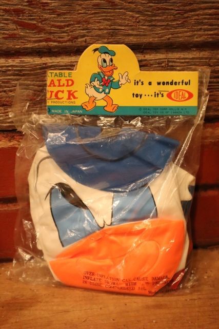 画像1: ct-230301-66 Donald Duck / IDEAL 1960's Inflatable