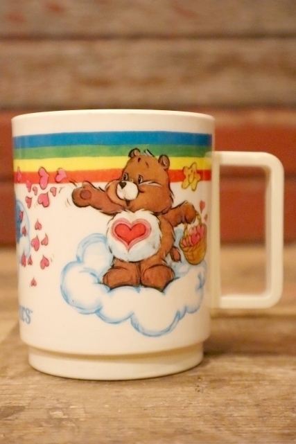画像1: ct-130205-58 Care Bears / DEKA 1980's Plastic Mug