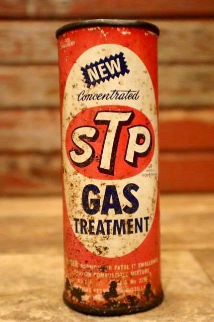 画像1: dp-240207-20 STP / 1960's GAS TREATMENT 8 FL.OZ CAN