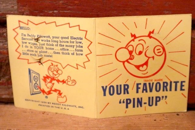 画像3: ct-240207-02 Reddy Kilowatt / 1950's Your Favorite Pin-Up (C)