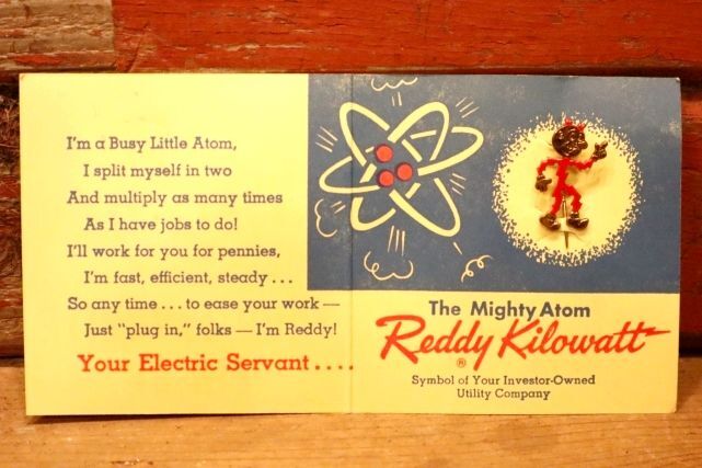 画像1: ct-240207-02 Reddy Kilowatt / 1950's Your Favorite Pin-Up (D)