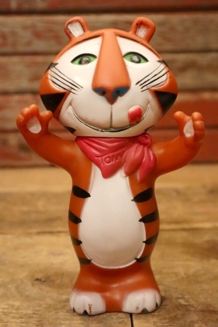 画像1: ct-240214-21 Kellogg's / Tony the Tiger 1970's Soft Vinyl Figure