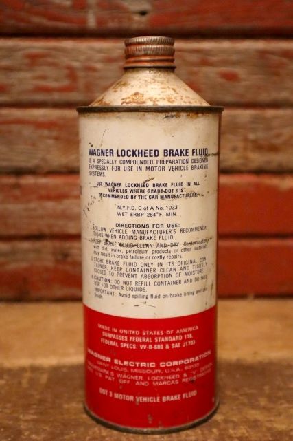 画像5: dp-231012-96 WAGNER LOCKHEED BLAKE FLUID Can