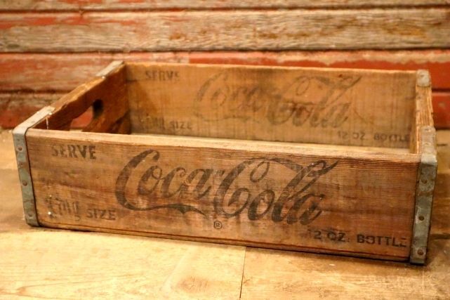 画像1: dp-240321-18 Coca-Cola / 1950's-1970's Wood Box