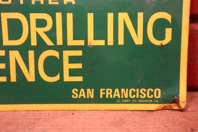 画像2: dp-240207-22 DAN'S DRILLING FENCE Metal Sign