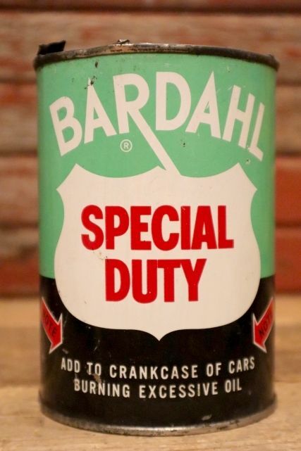 画像1: dp-240301-15 BARDAHL / SPECIAL DUTY One U.S. Quart Motor Oil Can