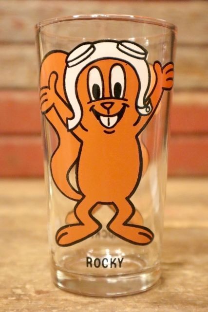 画像1: gs-240611-13 Rocky / PEPSI 1970's Collector Series 8 OZ. Glass