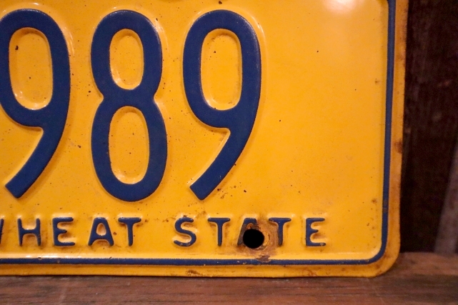 画像3: dp-250205-21 License Plate 1959 KANSAS "KW-989"