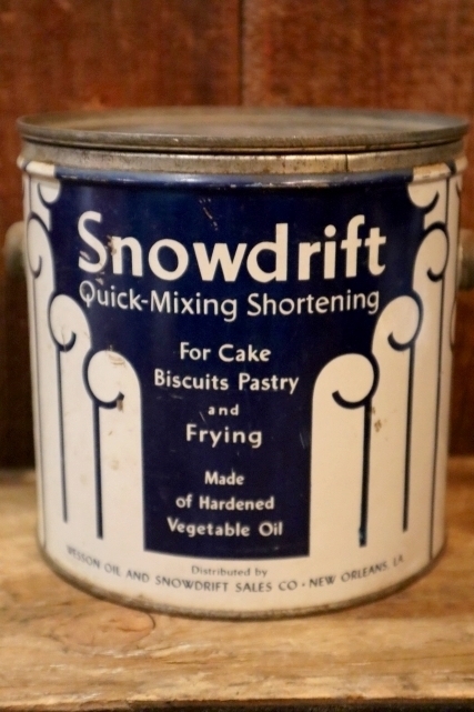 画像1: dp-250320-08 Snowdrift Quick-Mixing Shortening Can