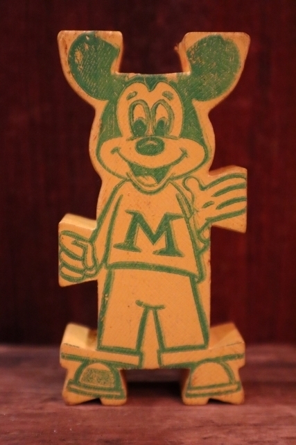 画像2: ct-250319-01 Mickey Mouse 1960's Stormbecker "ACROBATS" Wooden Figure (M)