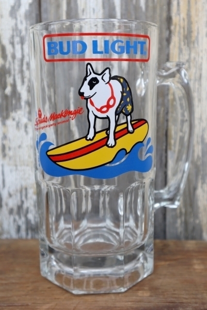 画像1: gs-250401-01 BUD LIGHT / Spuds Mackenzie 1980's Beer Mug