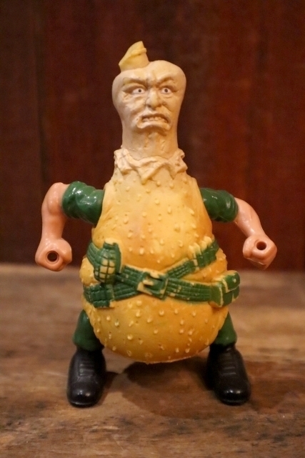 画像1: ct-250319-39 MATTEL 1988 FOOD FIGHTERS "LIEUTENANT LEGG" Action Figure 
