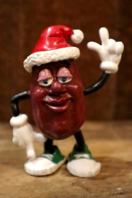 画像1: ct-250404-14 The California Raisins / 1988 PVC Figure "Santa Hat"
