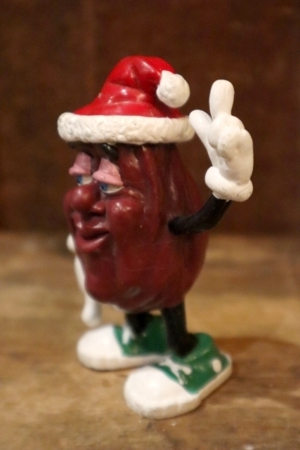 画像2: ct-250404-14 The California Raisins / 1988 PVC Figure "Santa Hat"