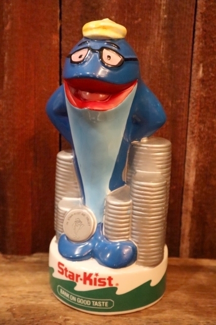 画像1: ct-250319-23 Star-Kist / Charlie the Tuna 1980's Coin Bank