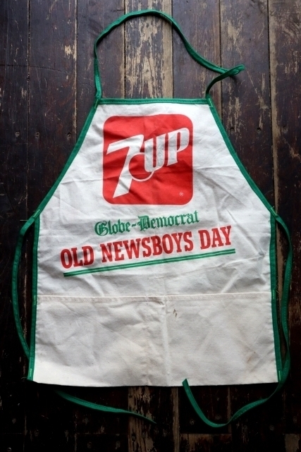 画像1: dp-250404-11 7 Up / Globe-Democrat OLD NEWSBOYS DAY 1980's Apron