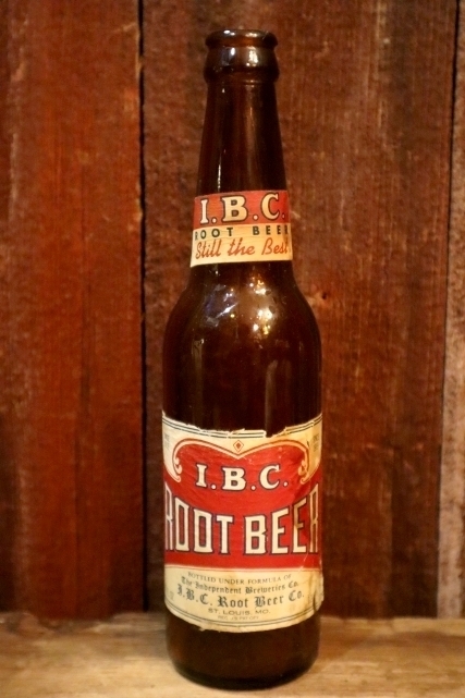 画像1: dk-090 I.B.C. ROOT BEER 1970's 12 FL. OZ. Bottle