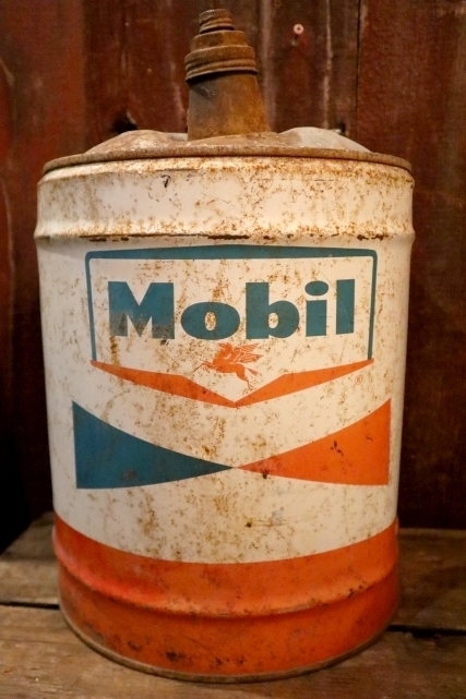 画像1: dp-250618-59 Mobil / 1960's 5 U.S. GALLONS CAN