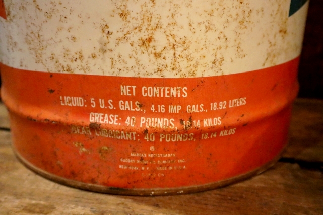 画像7: dp-250618-59 Mobil / 1960's 5 U.S. GALLONS CAN