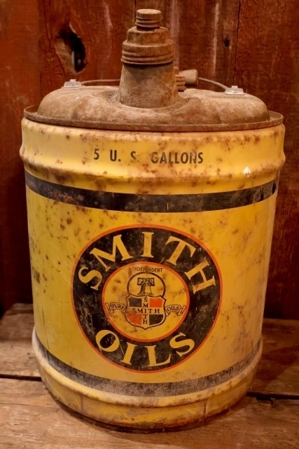 画像1: dp-250618-56 SMITH OILS 1950's 5 U.S. GALLONS CAN