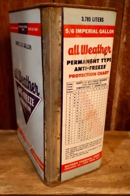 画像4: dp-250618-28 GUYDON / all weather ANTI-FREEZE 1 U.S. GALLON CAN