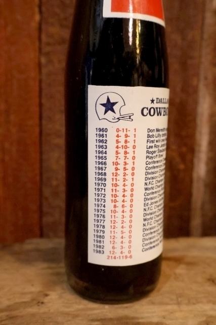 画像3: ck-036 Dallas Cowboys  / Coca-Cola 1984  Bottle