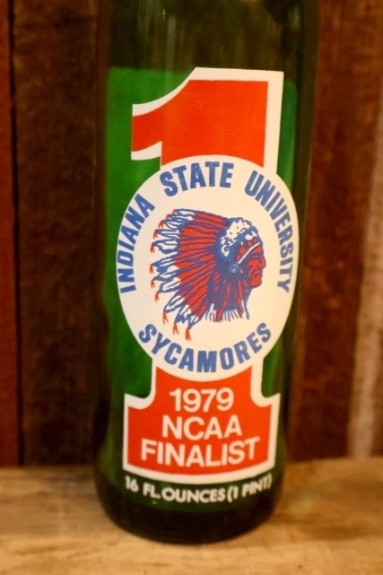 画像2: dp-240814-05 7 Up / INDIANA STATE UNIVERSITY SYCAMORES 1979 NCAA FINALIST BOTTLE