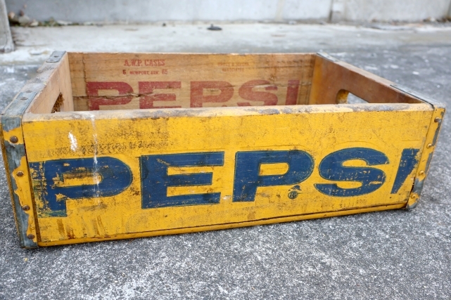 画像3: dp-250722-03 PEPSI 1960's-1970's WOOD BOX