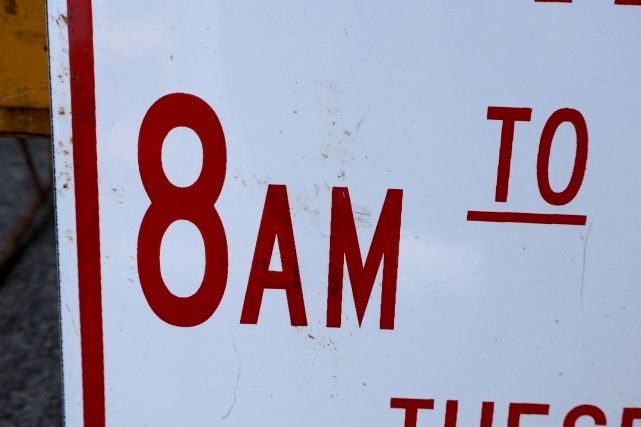 画像4: dp-250701-03 NO PARKING Enamel Road Sign