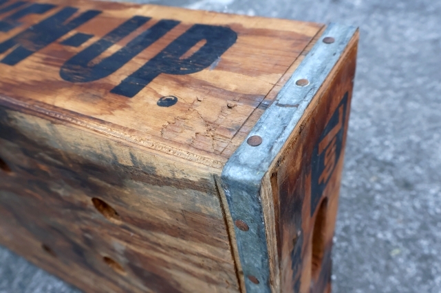 画像10: dp-250722-04 SEVEN UP 7 Up 1970's WOOD BOX