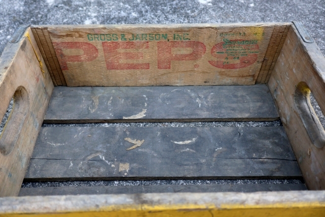 画像7: dp-250722-01 PEPSI 1960's-1970's WOOD BOX