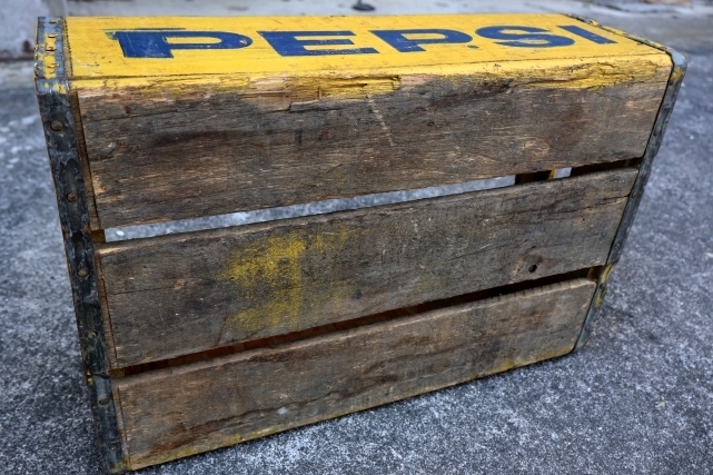 画像12: dp-250722-01 PEPSI 1960's-1970's WOOD BOX