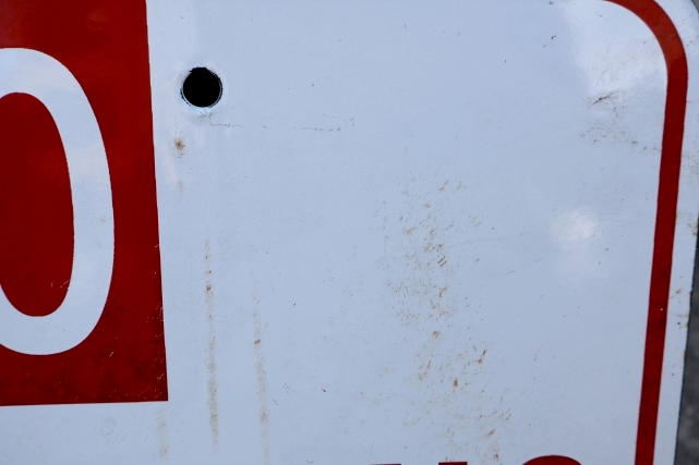 画像2: dp-250701-04 NO PARKING Enamel Road Sign