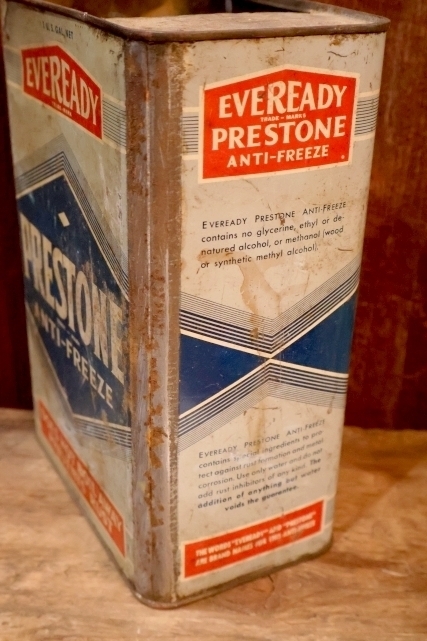 画像5: dp-250618-28 EVEREADY PRESTONE / 1930's ANTI-FREEZE ONE U.S.GALLON CAN
