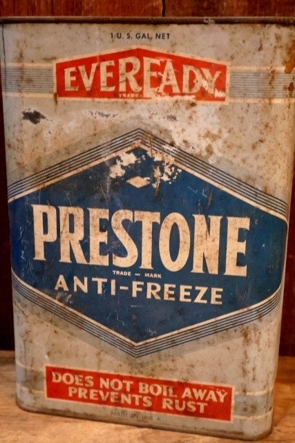 画像3: dp-250618-28 EVEREADY PRESTONE / 1930's ANTI-FREEZE ONE U.S.GALLON CAN