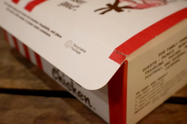 画像8: ct-250401-01 Kentucky Fried Chicken(KFC) / 1960's-1970's Paper Box