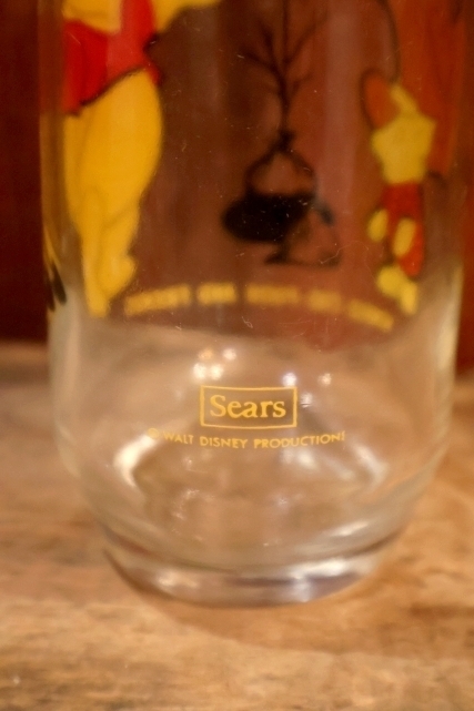 画像5: gs-250618-17 【艶なし】Winnie the Pooh / Sears 1970's Glass