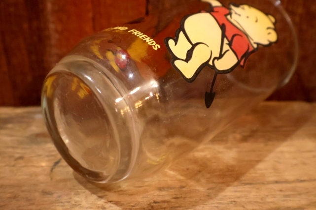 画像9: gs-250618-17 【艶なし】Winnie the Pooh / Sears 1970's Glass
