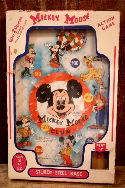 画像1: ct-250801-09 MICKEY MOUSE CLUB / WOLVERINE TOY 1965 ACTION GAME