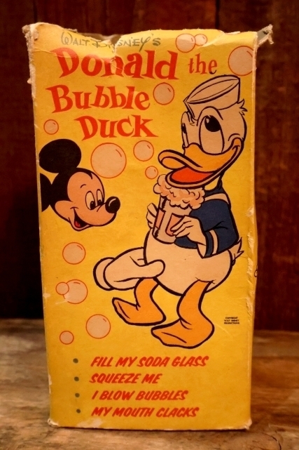 画像13: ct-250802-15 Donald Duck / Morris Plastic Corp. 1950's Donald the Bubble Duck