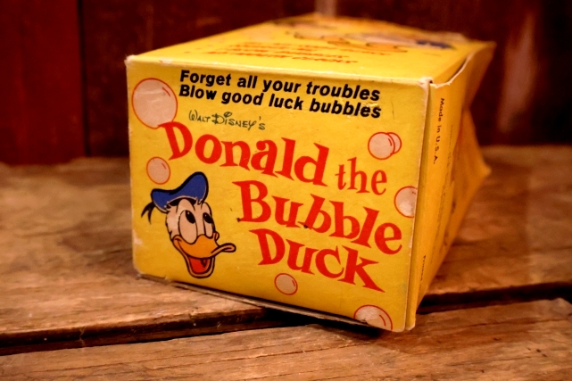 画像17: ct-250802-15 Donald Duck / Morris Plastic Corp. 1950's Donald the Bubble Duck